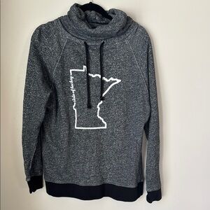 Gray Minnesota State of Hockey Sweatshirt